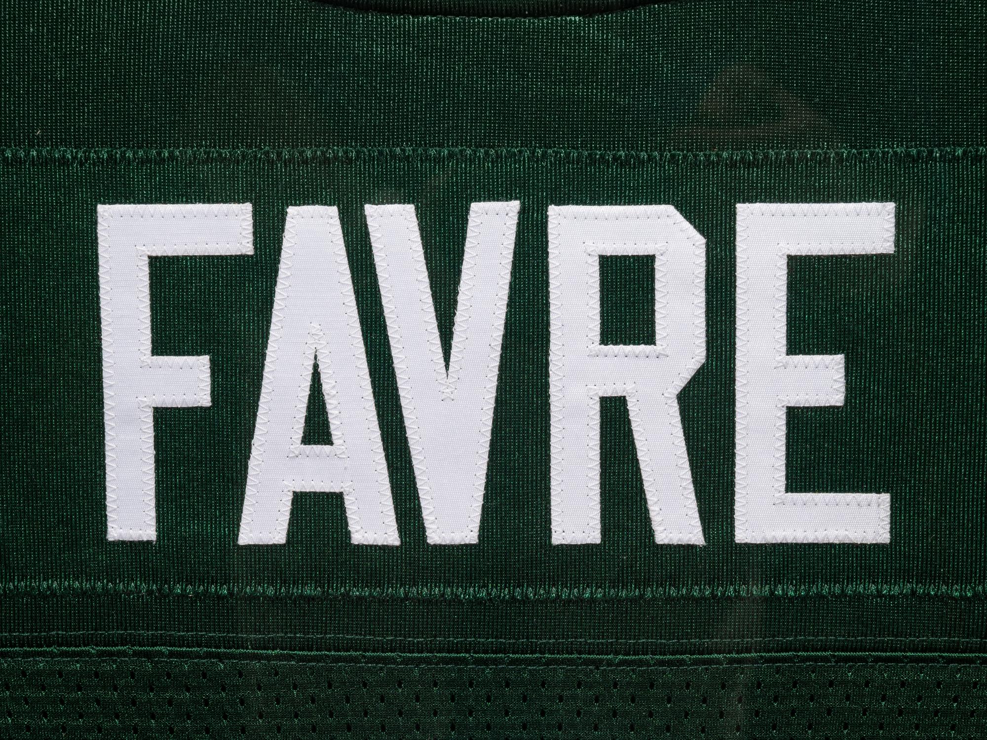 A Group of Brett Favre Signed Green Bay Packers Items,