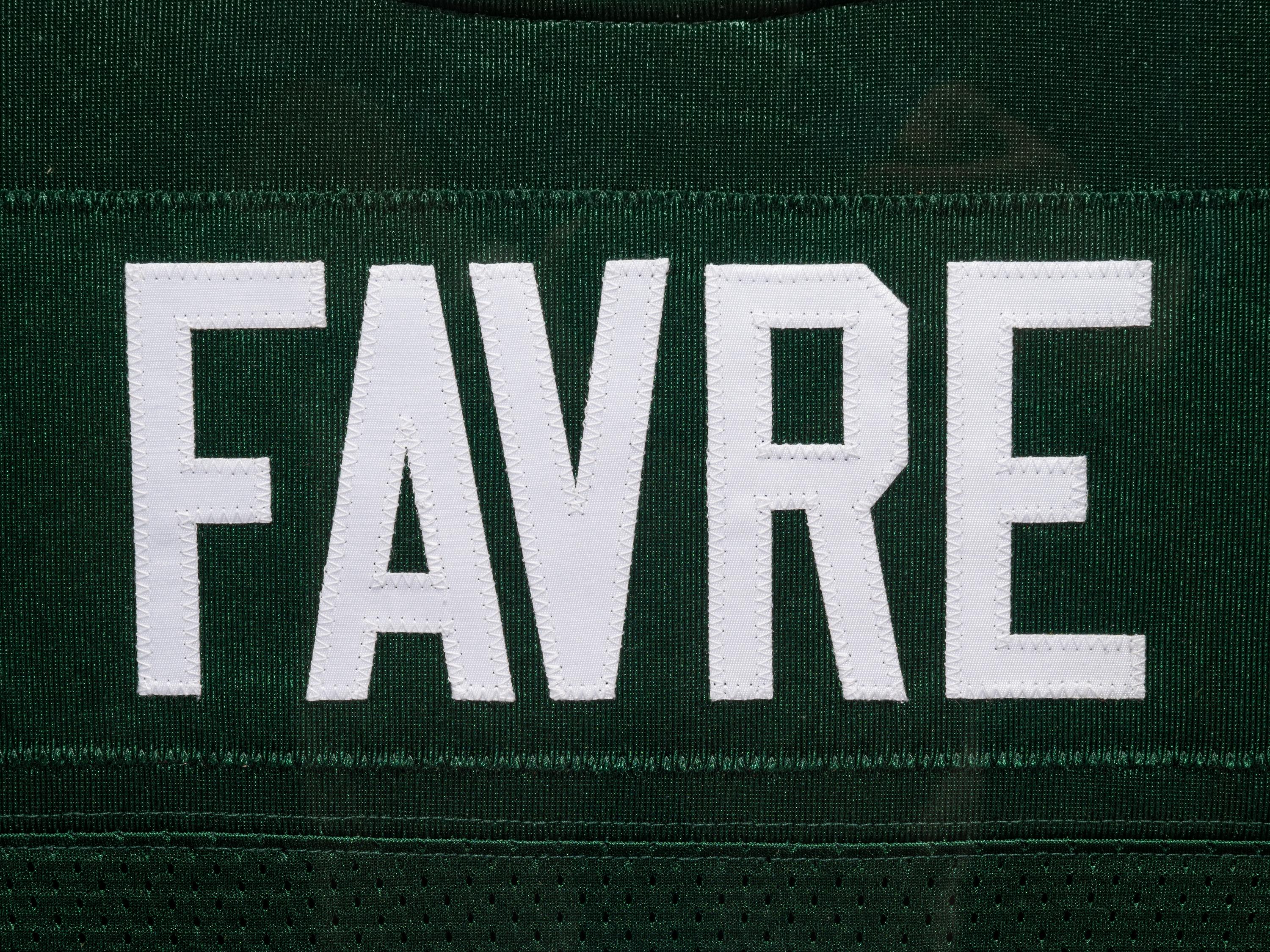A Group of Brett Favre Signed Green Bay Packers Items,