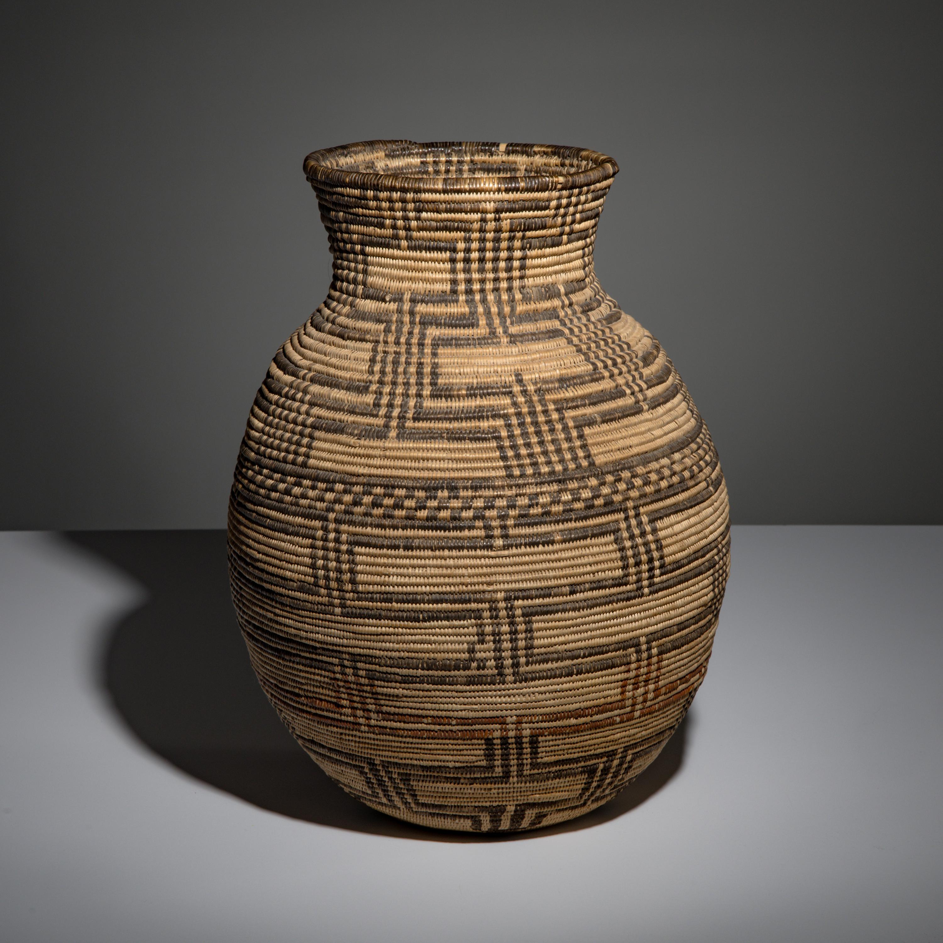 Apache Polychrome Basketry Olla