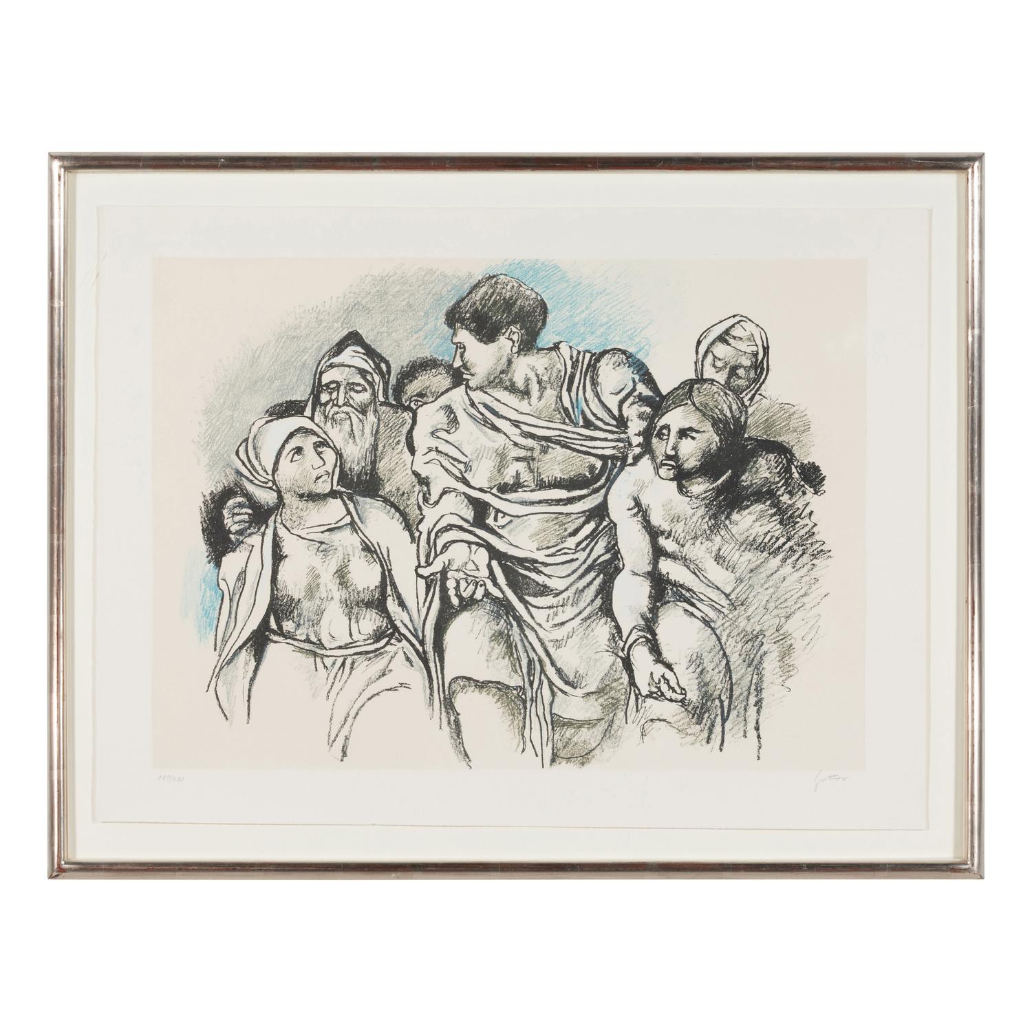 Various Artists (20th century) Omaggio a Michelangelo (complete portfolio of thirteen) , 1975