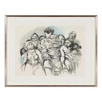 Various Artists (20th century) Omaggio a Michelangelo (complete portfolio of thirteen) , 1975