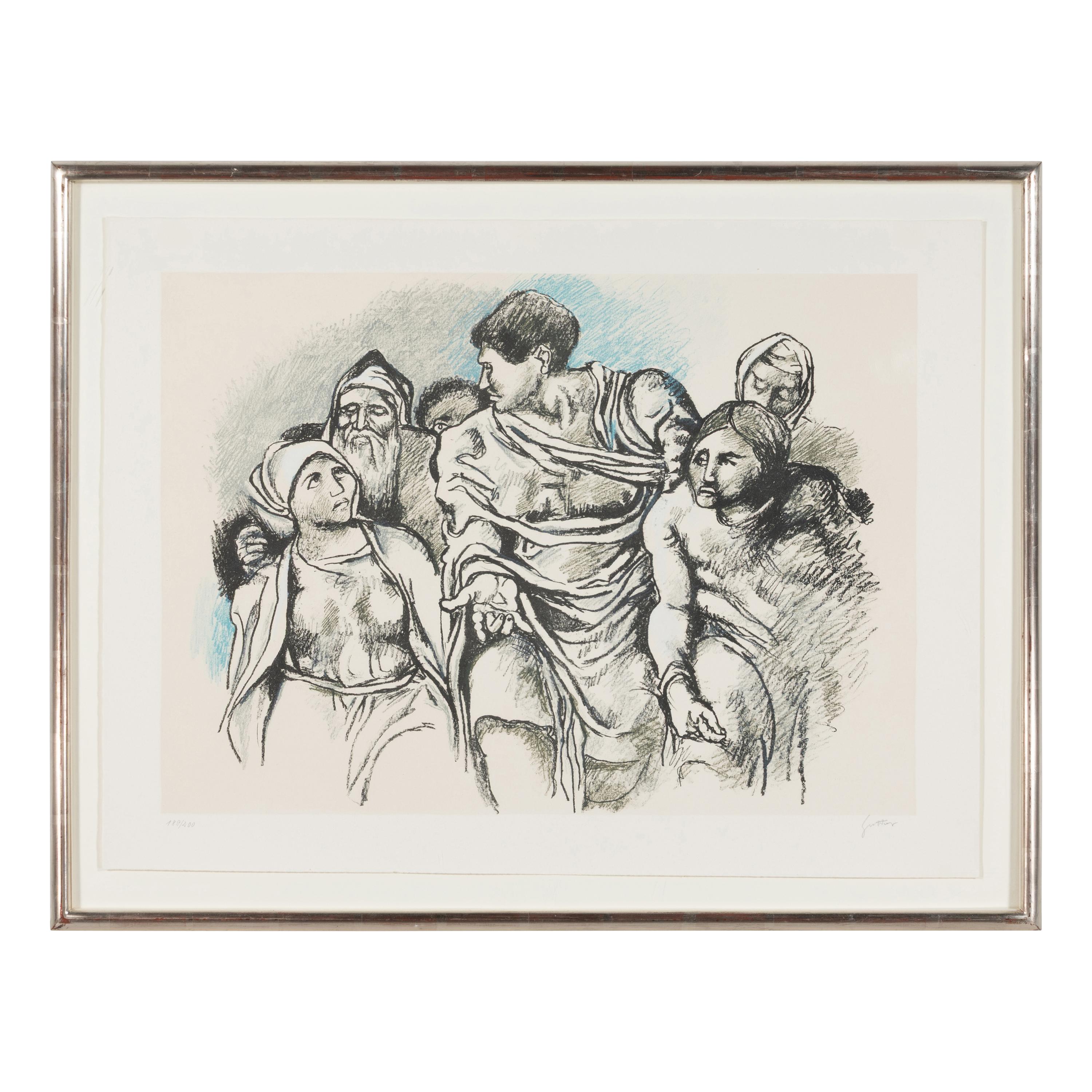 Various Artists (20th century) Omaggio a Michelangelo (complete portfolio of thirteen) , 1975