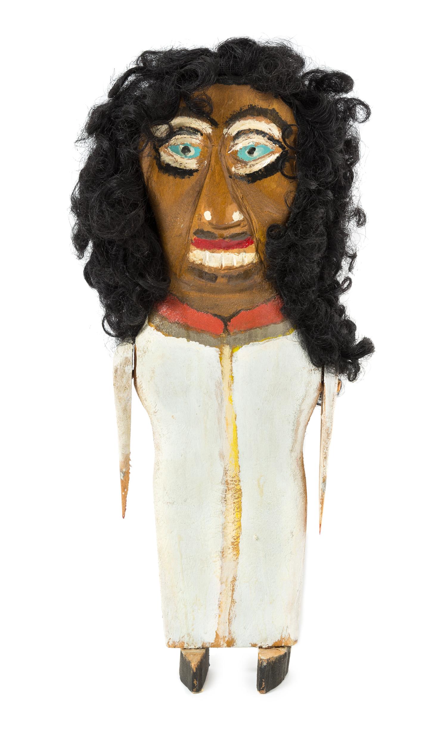 William Dawson, (American, 1901-1990), Figure with Wig