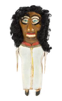 William Dawson, (American, 1901-1990), Figure with Wig