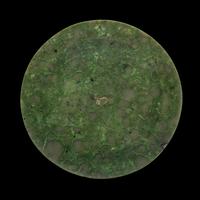 A Chinese Spinach Jade Plate