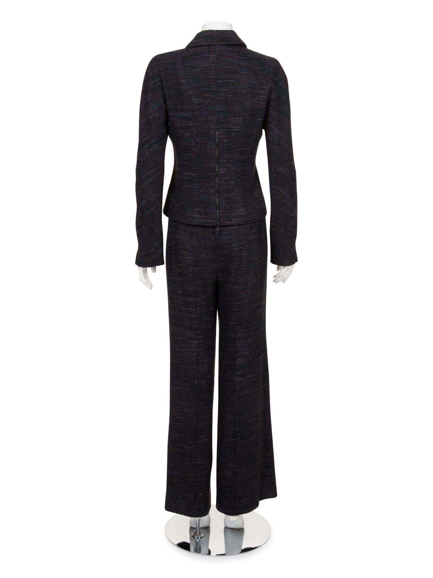 Chanel Tweed Pantsuit, Fall 2002