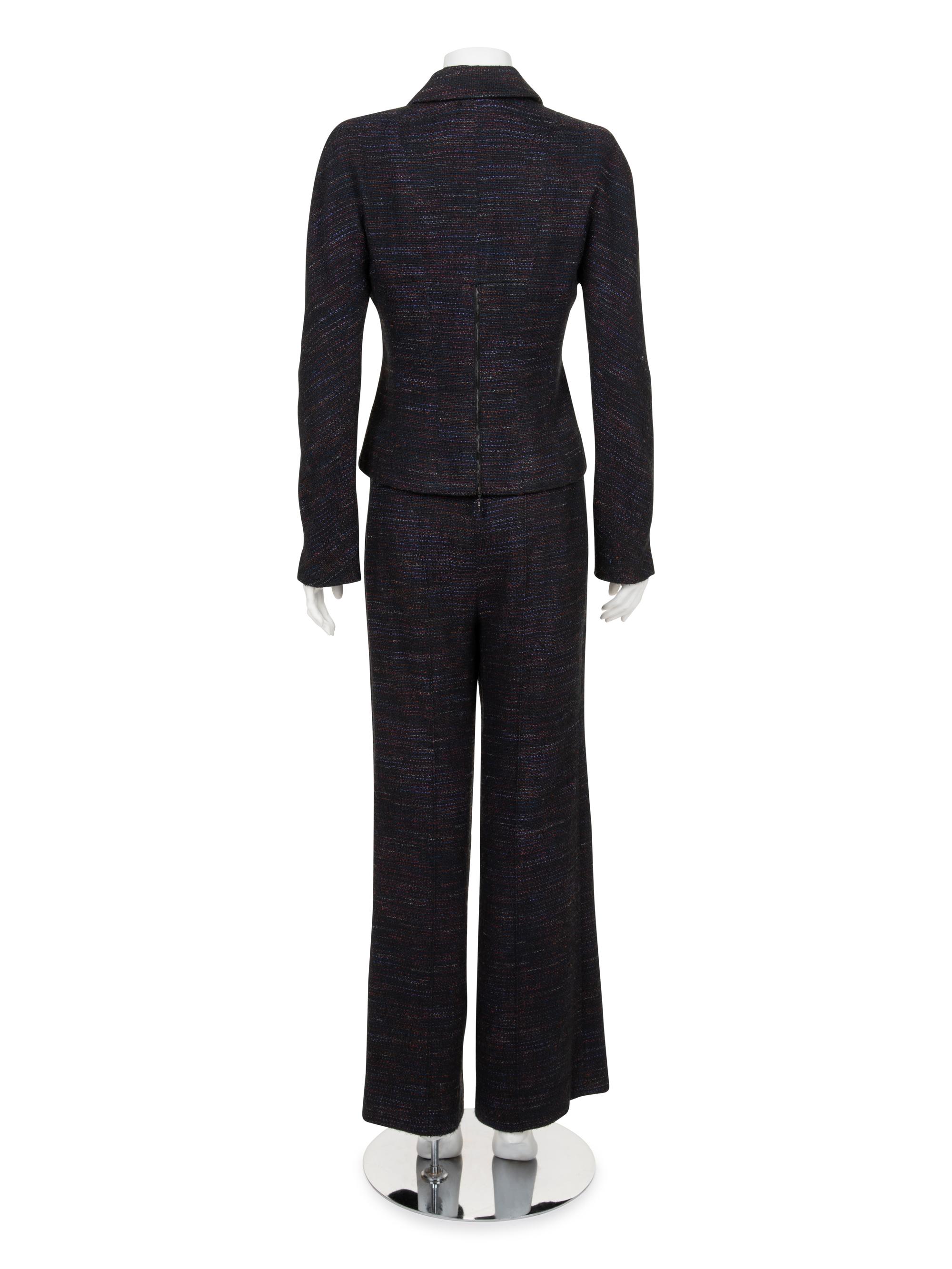 Chanel Tweed Pantsuit, Fall 2002