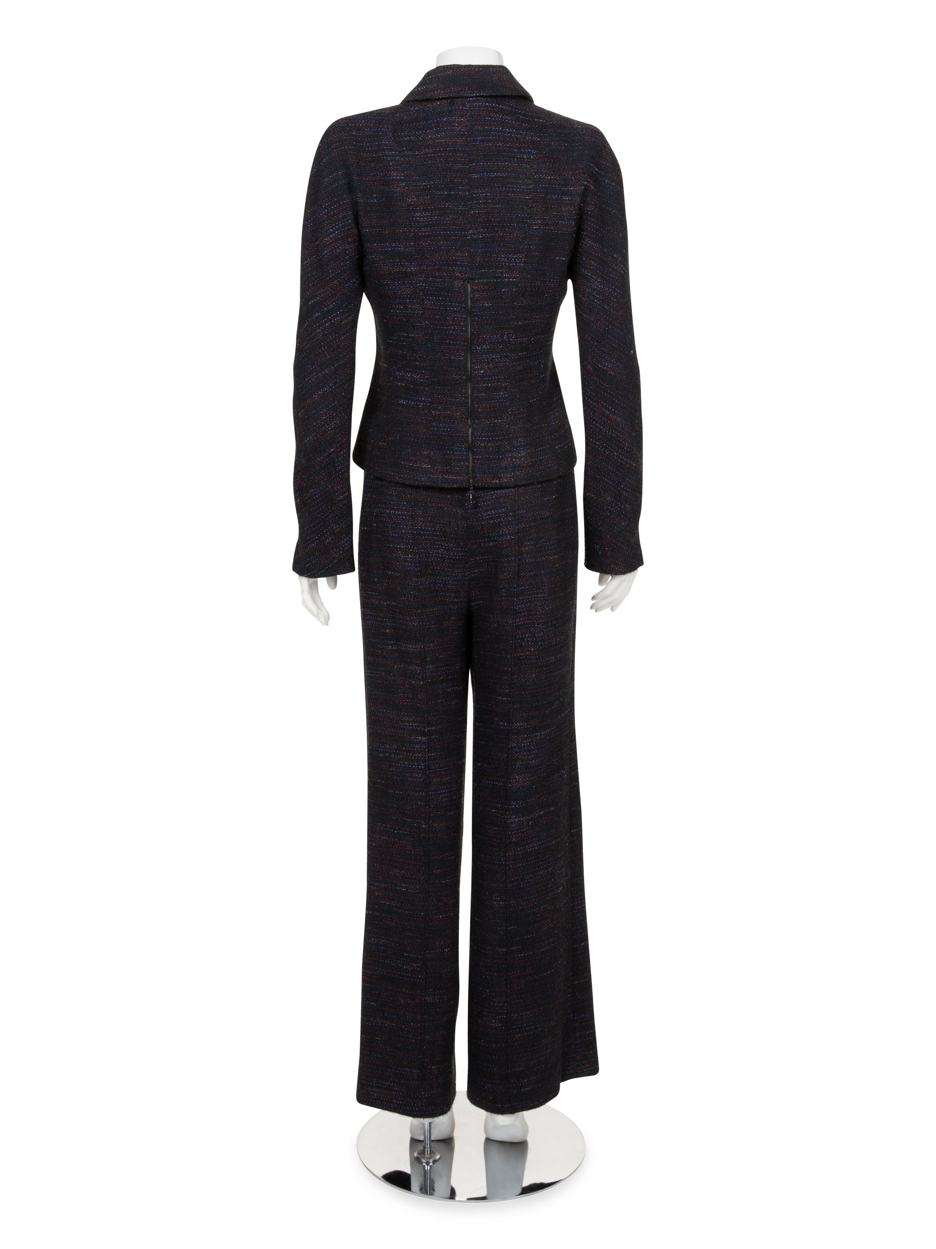 Chanel Tweed Pantsuit, Fall 2002