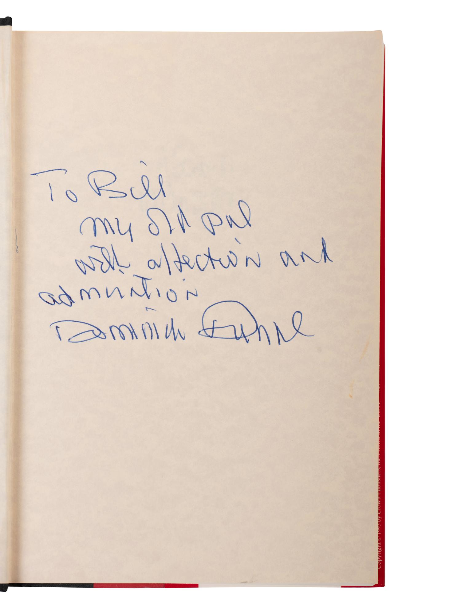 (Books) A group of 8 autographed books by writers, authors, and directors, comprising: