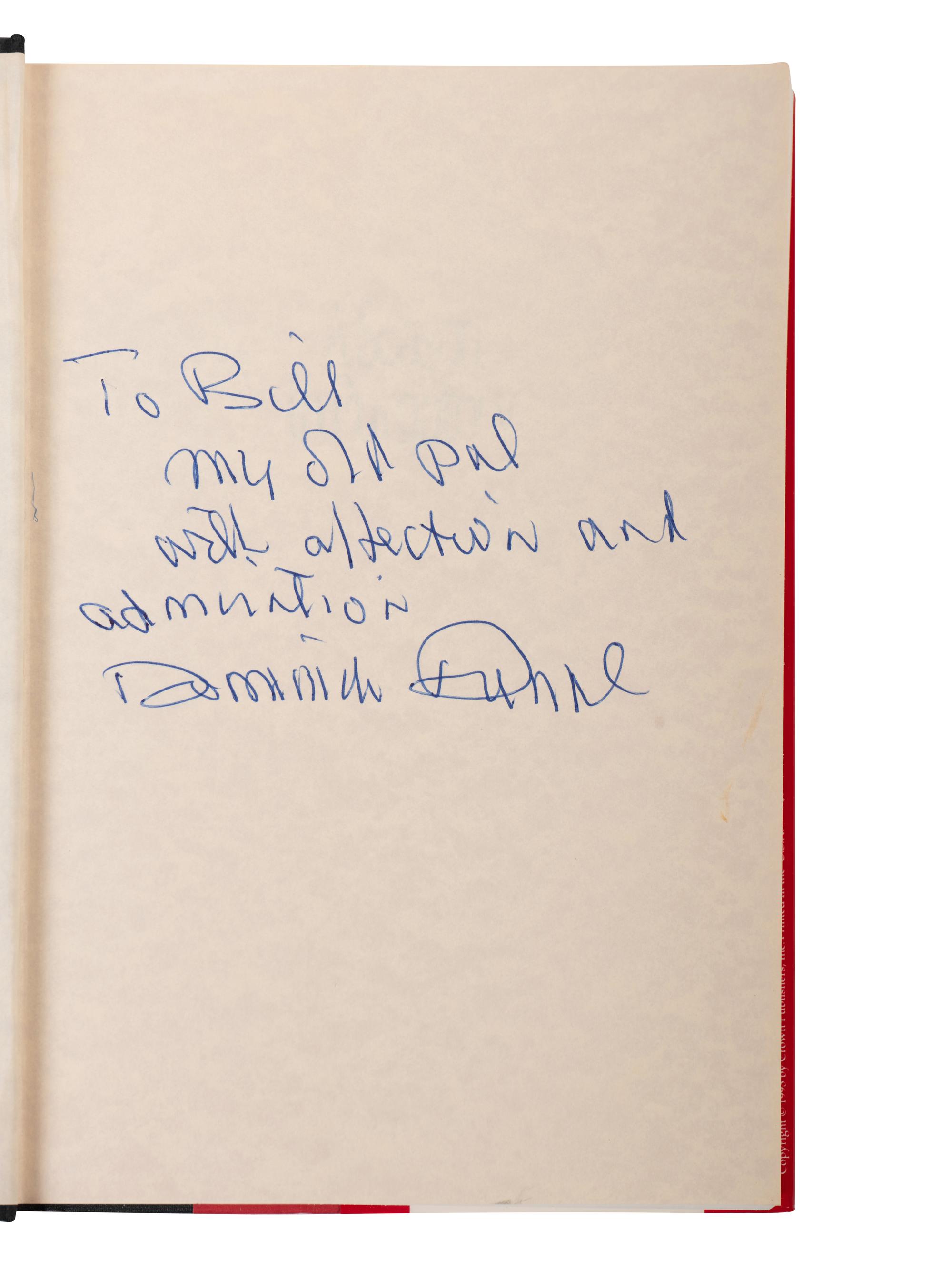 (Books) A group of 8 autographed books by writers, authors, and directors, comprising: