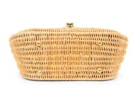 Jennifer Tattanelli Hand-Painted Python Skin Flap Bag