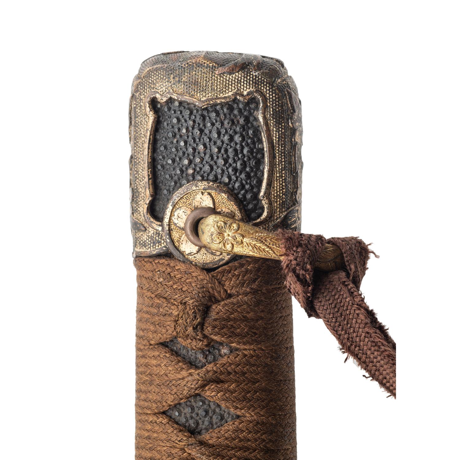 Signed Showa Period Japanese Imperial Navy Officer's Kai-Gunto Katana