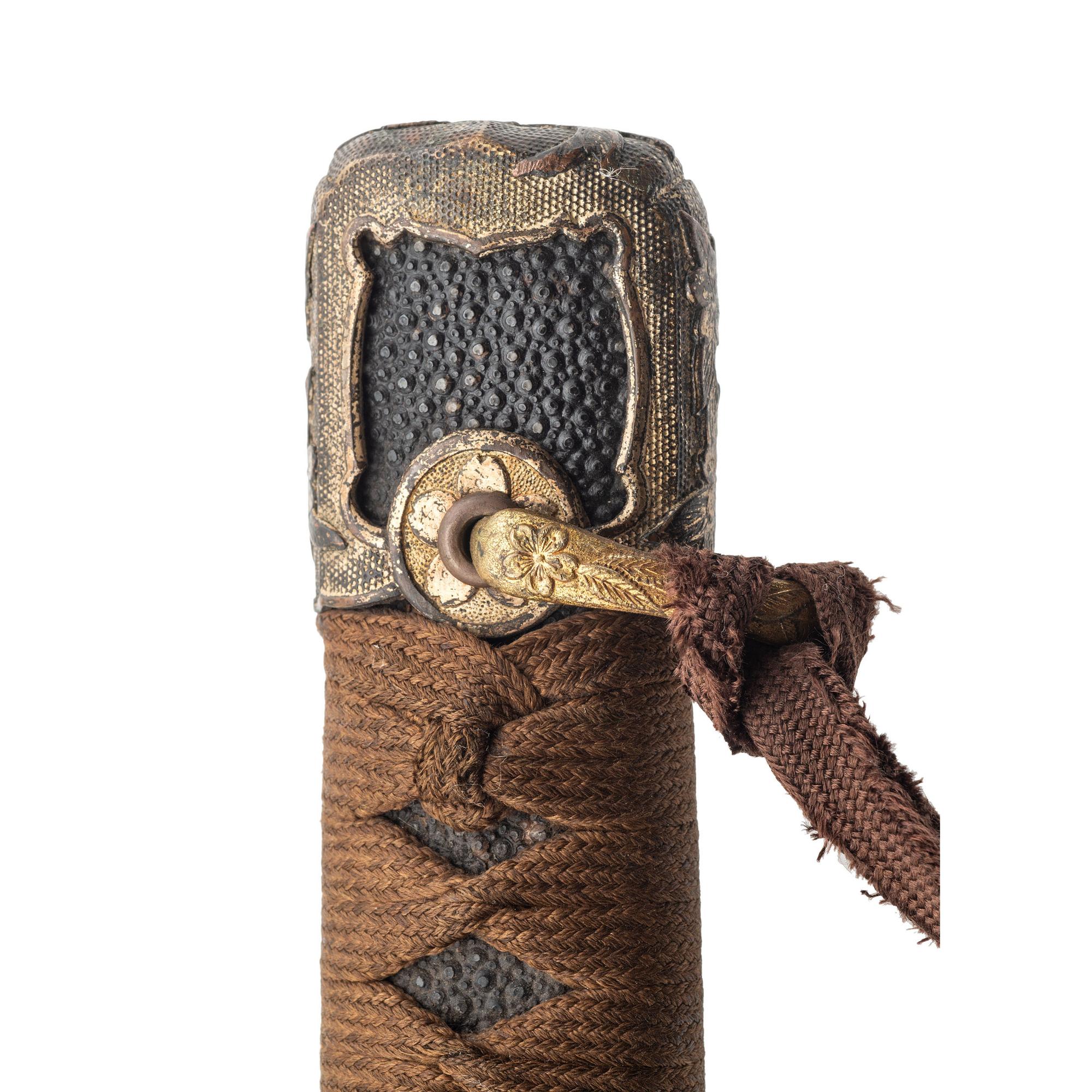 Signed Showa Period Japanese Imperial Navy Officer's Kai-Gunto Katana