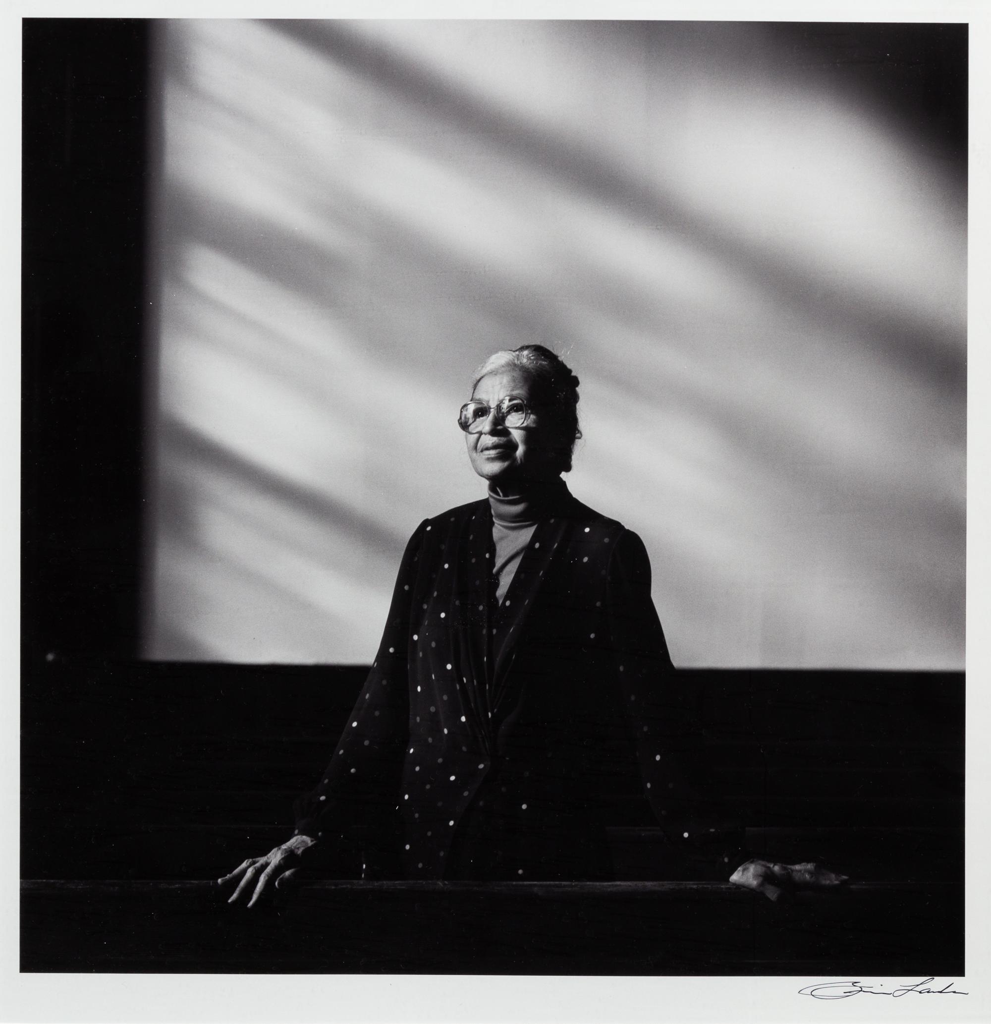 Brian Lanker, (American, b. 1947), Rosa Parks, 1989