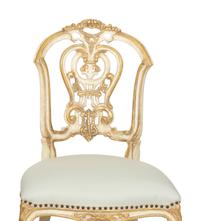 Six Ebanista Dauphine II Gilt Decorated Armchairs together with a Pair of Dauphine I Side Chairs — 21st century