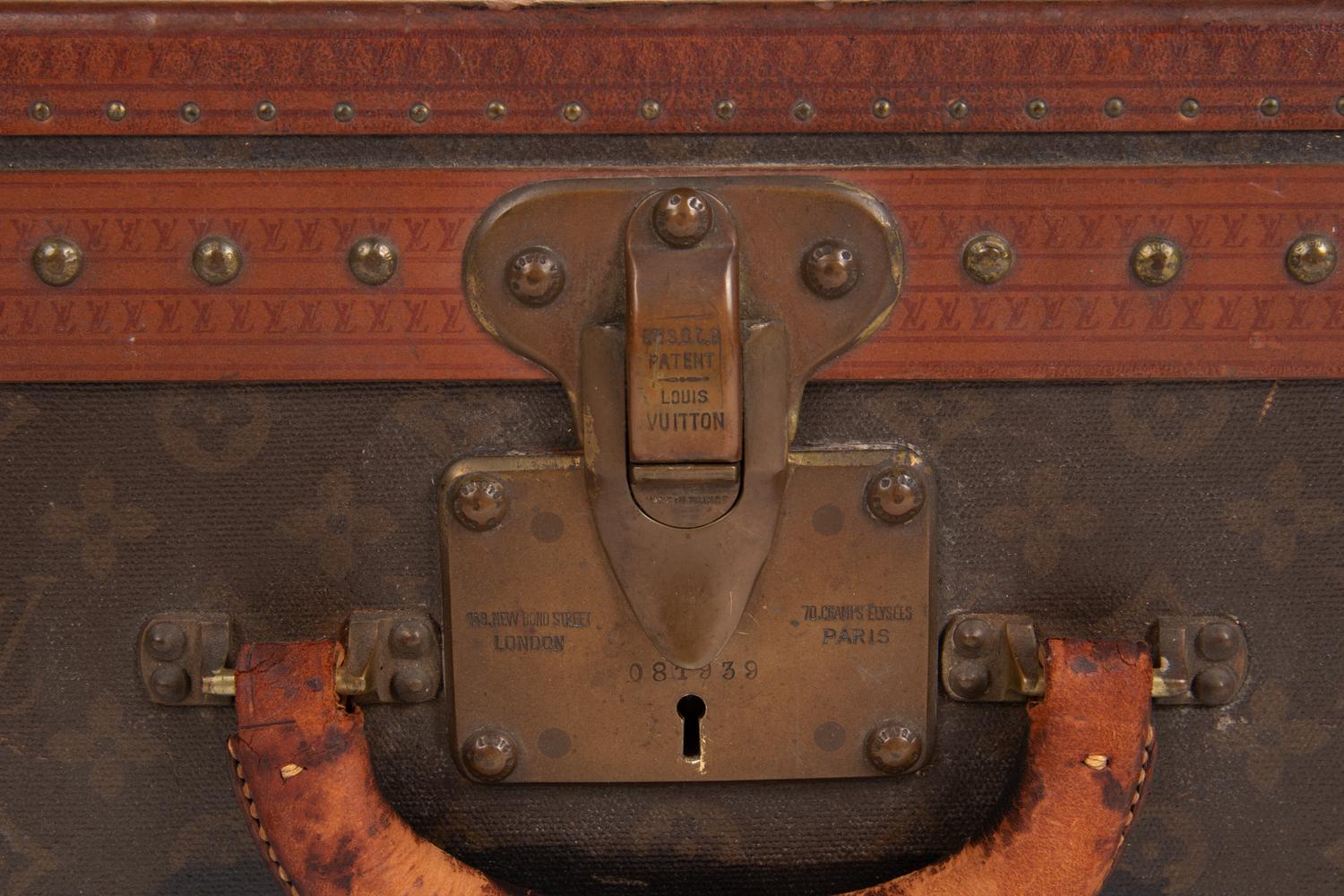 Two Louis Vuitton Early 20th Century Travel Trunks
