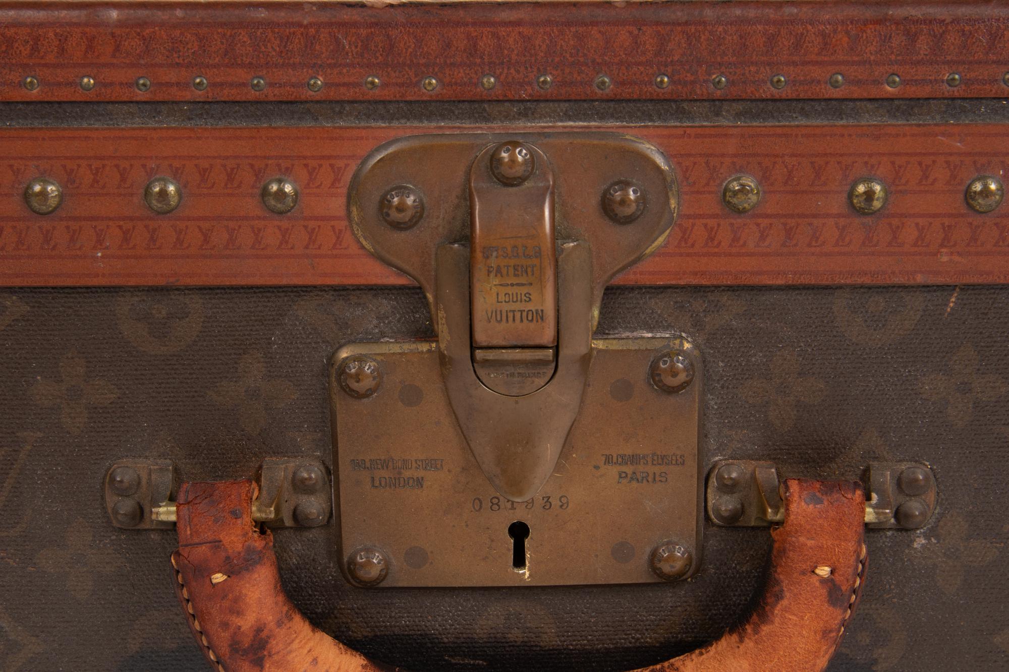 Two Louis Vuitton Early 20th Century Travel Trunks