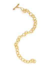 ELIZABETH LOCKE, YELLOW GOLD LINK NECKLACE