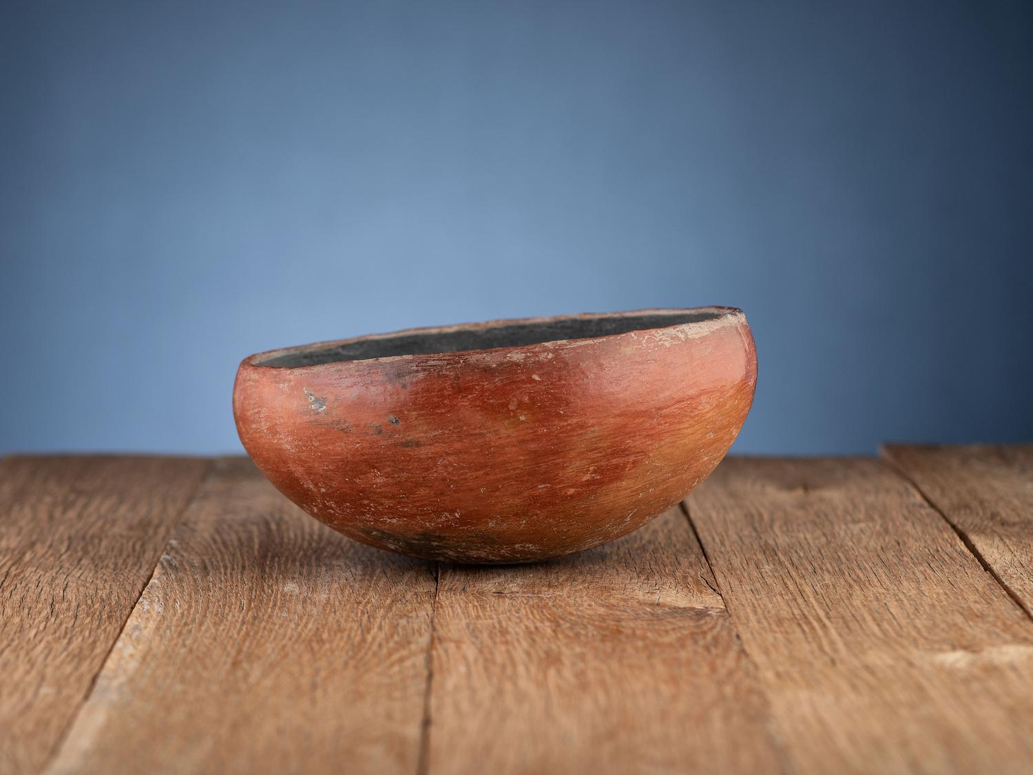 Roosevelt Redware Pottery Bowls