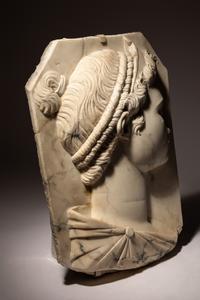 A North Italian Marble Portrait Relief