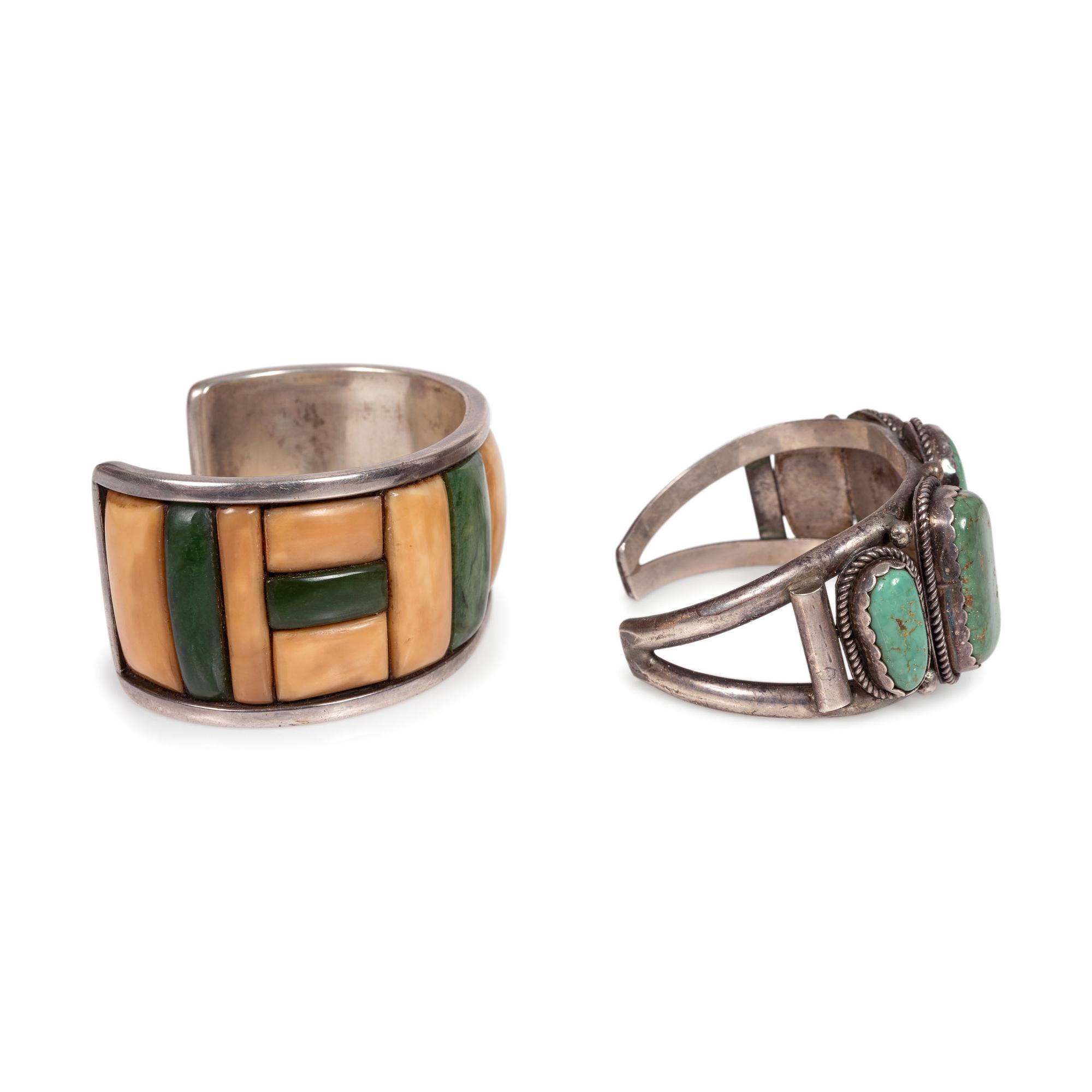 Navajo and Southwestern-Style Cuff Bracelets
