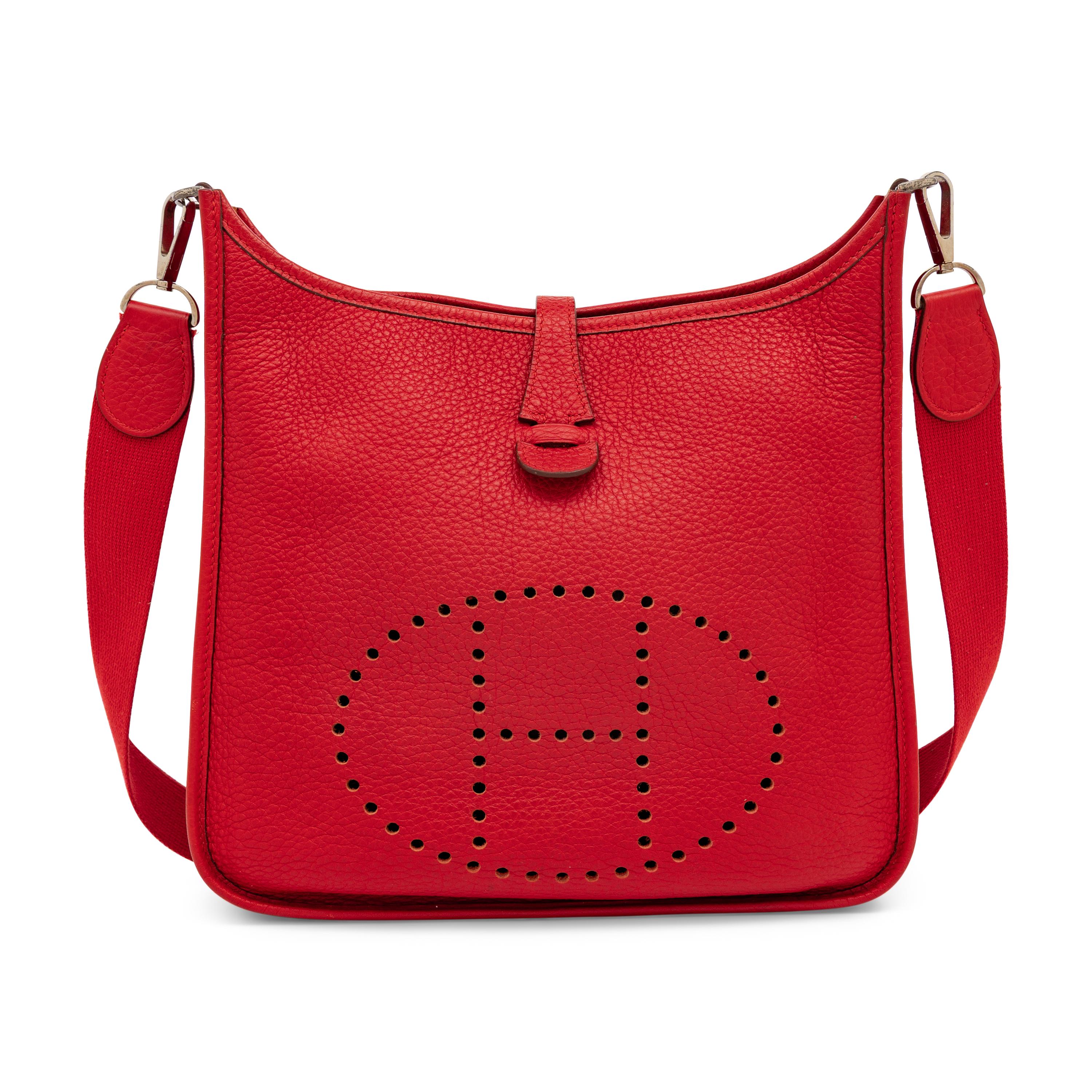Hermès, Evelyne PM in Rouge Garance Clemence