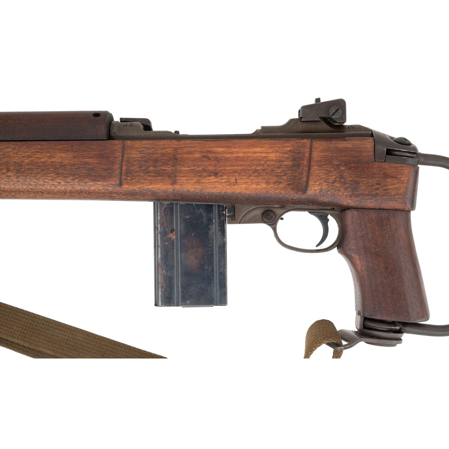 **WWII Inland U.S. M1A1 Paratrooper Carbine Post-War Updated and Repaired