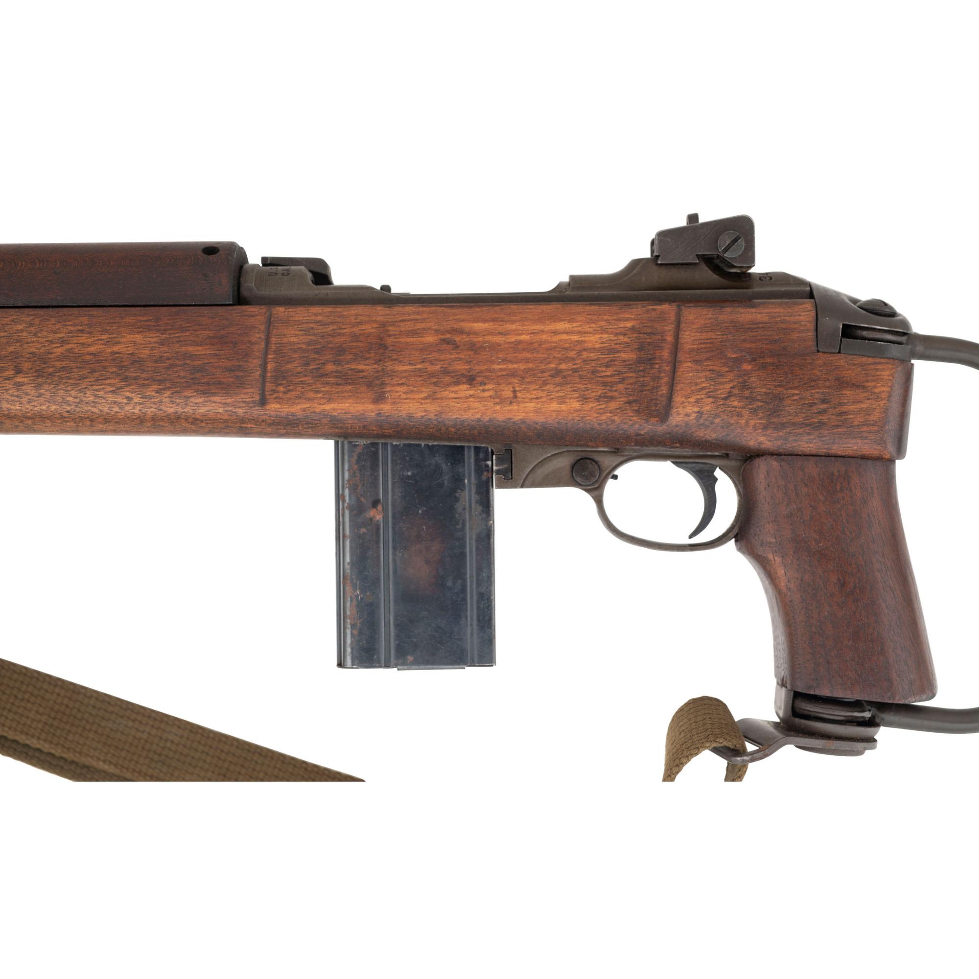 **WWII Inland U.S. M1A1 Paratrooper Carbine Post-War Updated and Repaired