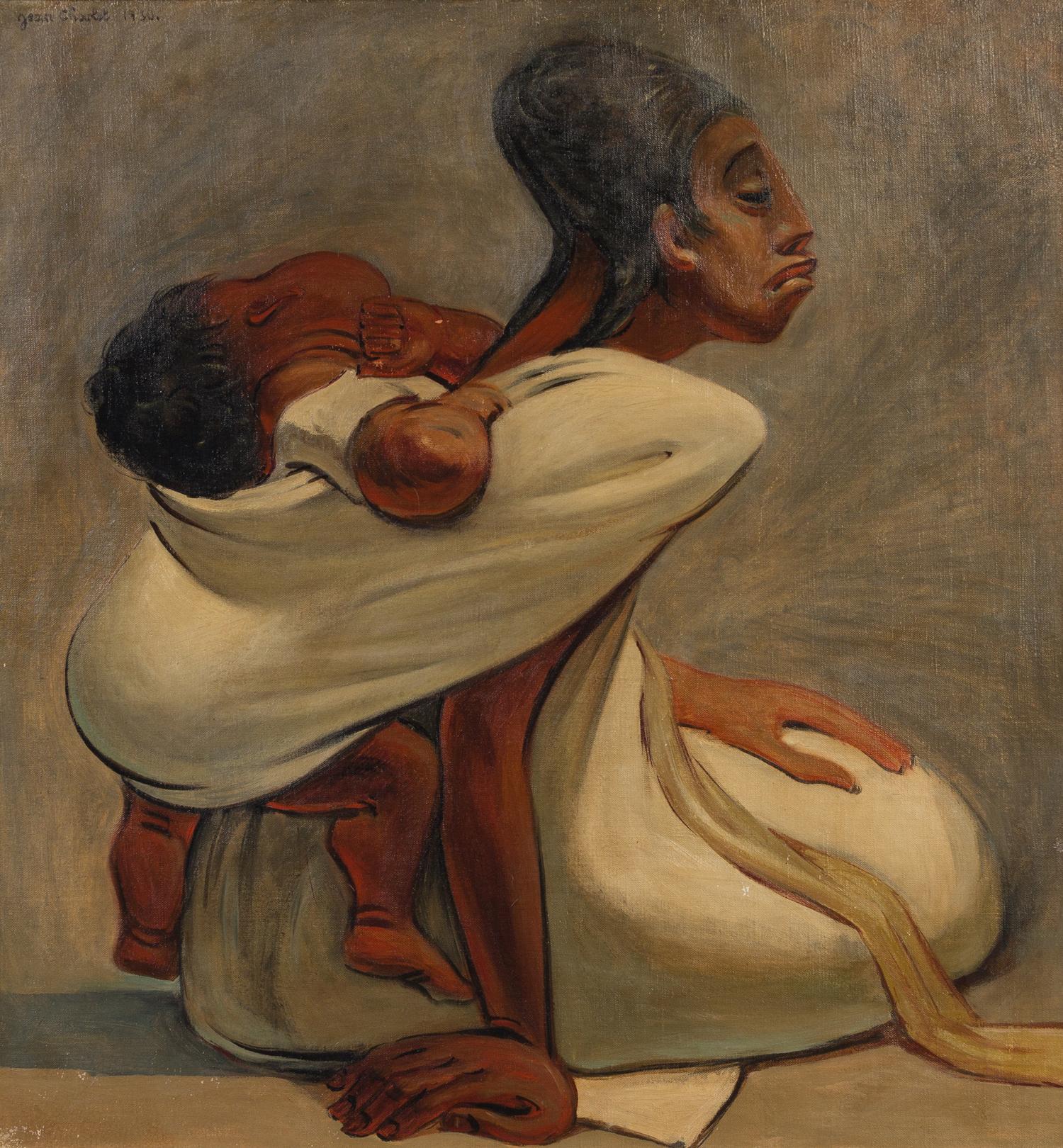 Jean Charlot, (American/French, 1898-1979), Mother and Child