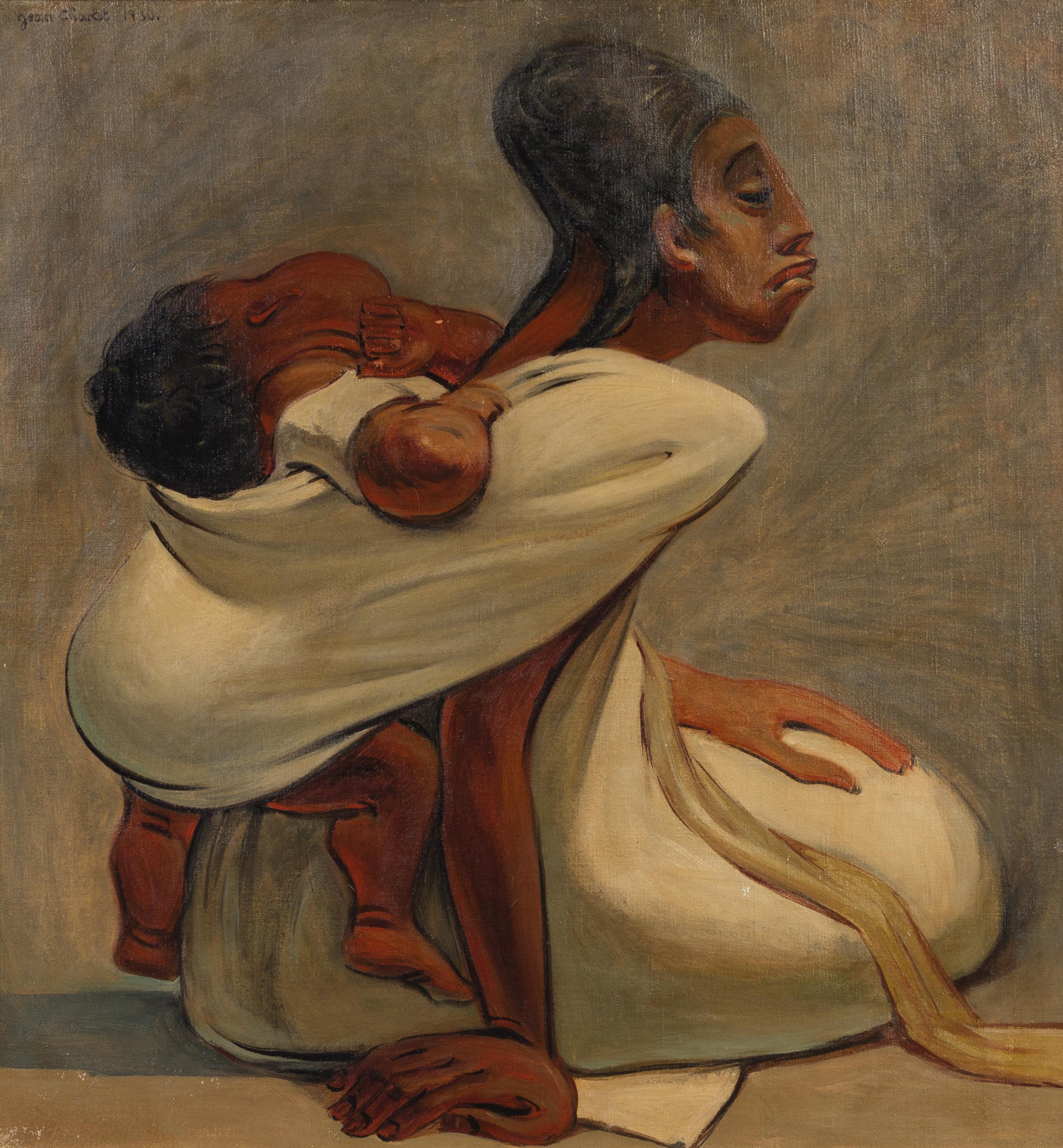 Jean Charlot, (American/French, 1898-1979), Mother and Child
