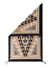 Navajo Two Grey Hills Weaving [Rug]