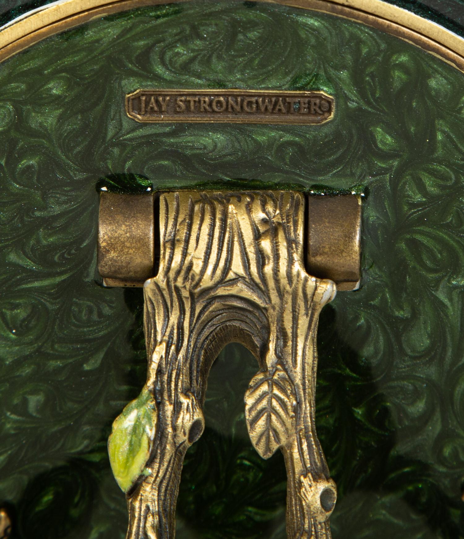 Five Enamel Decorated Table Articles