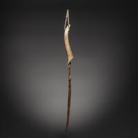 Mescalero Apache Elk Antler Quirt, Published