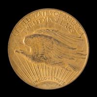 A United States 1909 St. Gaudens $20 Gold Coin