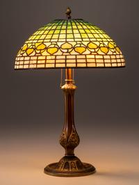 Acorn Lamp Shade with Associated Base