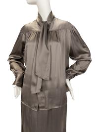 Two Grey Chanel Ensembles, 1980s