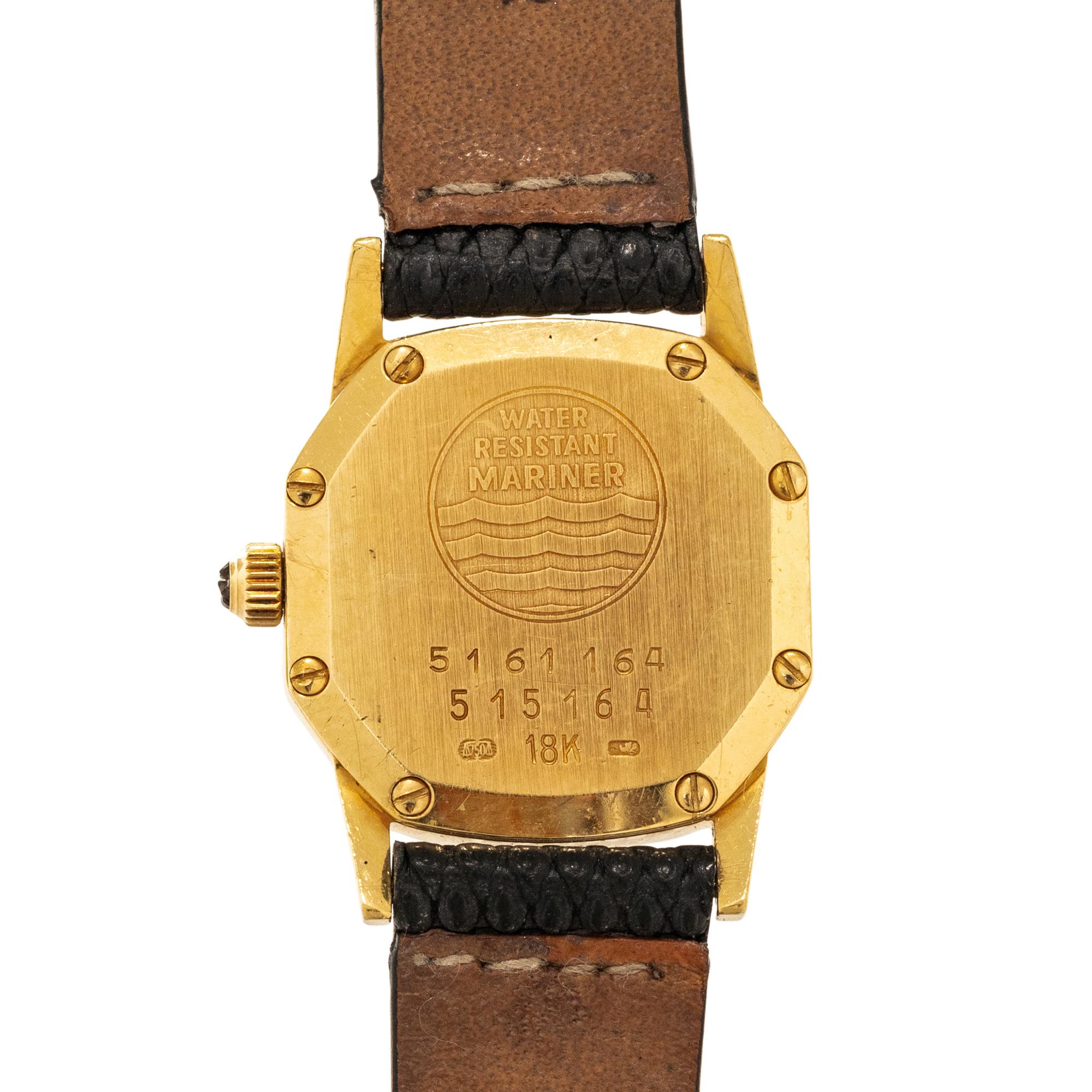 CONCORD, 18K YELLOW GOLD AND DIAMOND WATCH