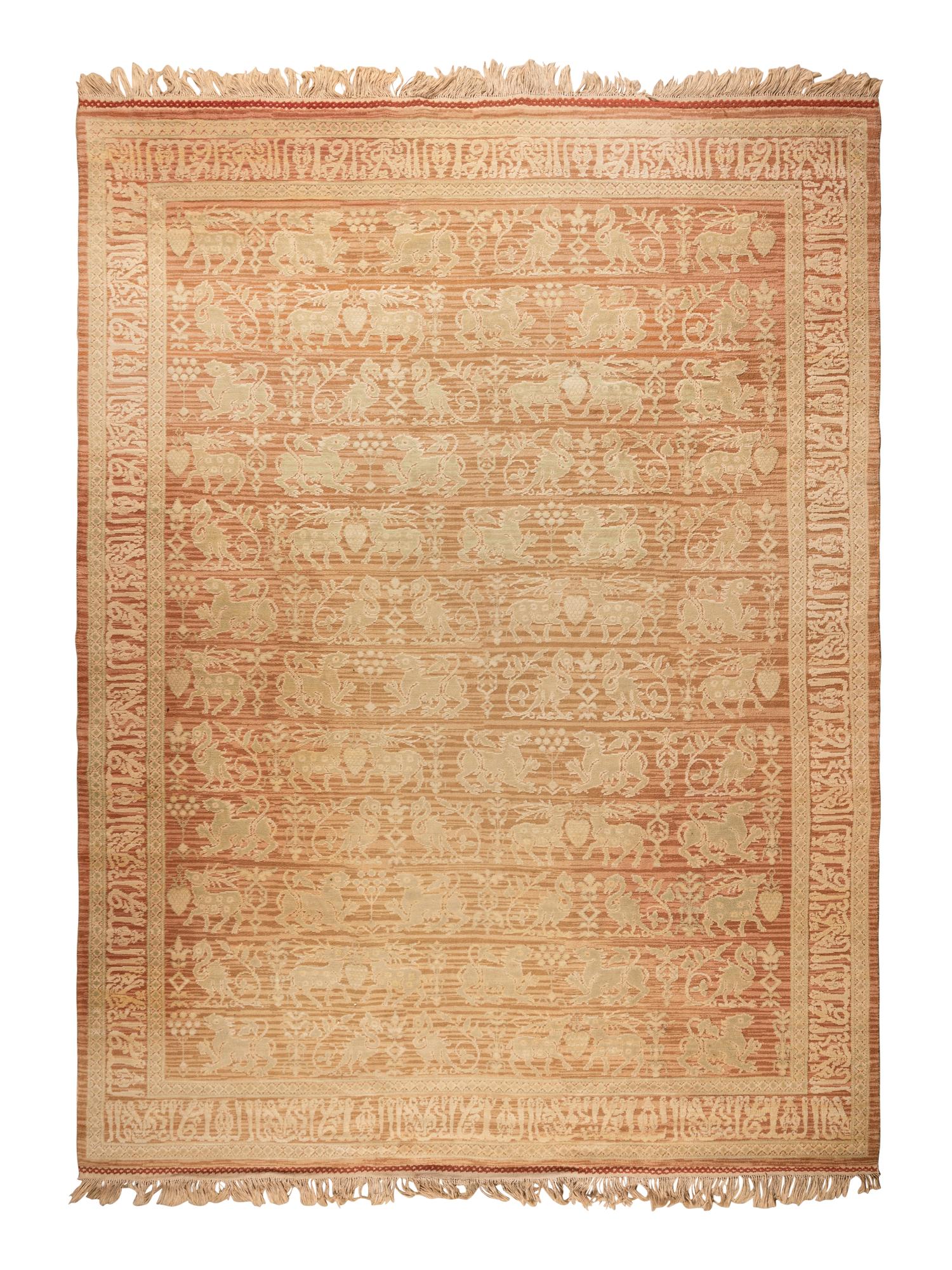 A Pictorial Wool Rug