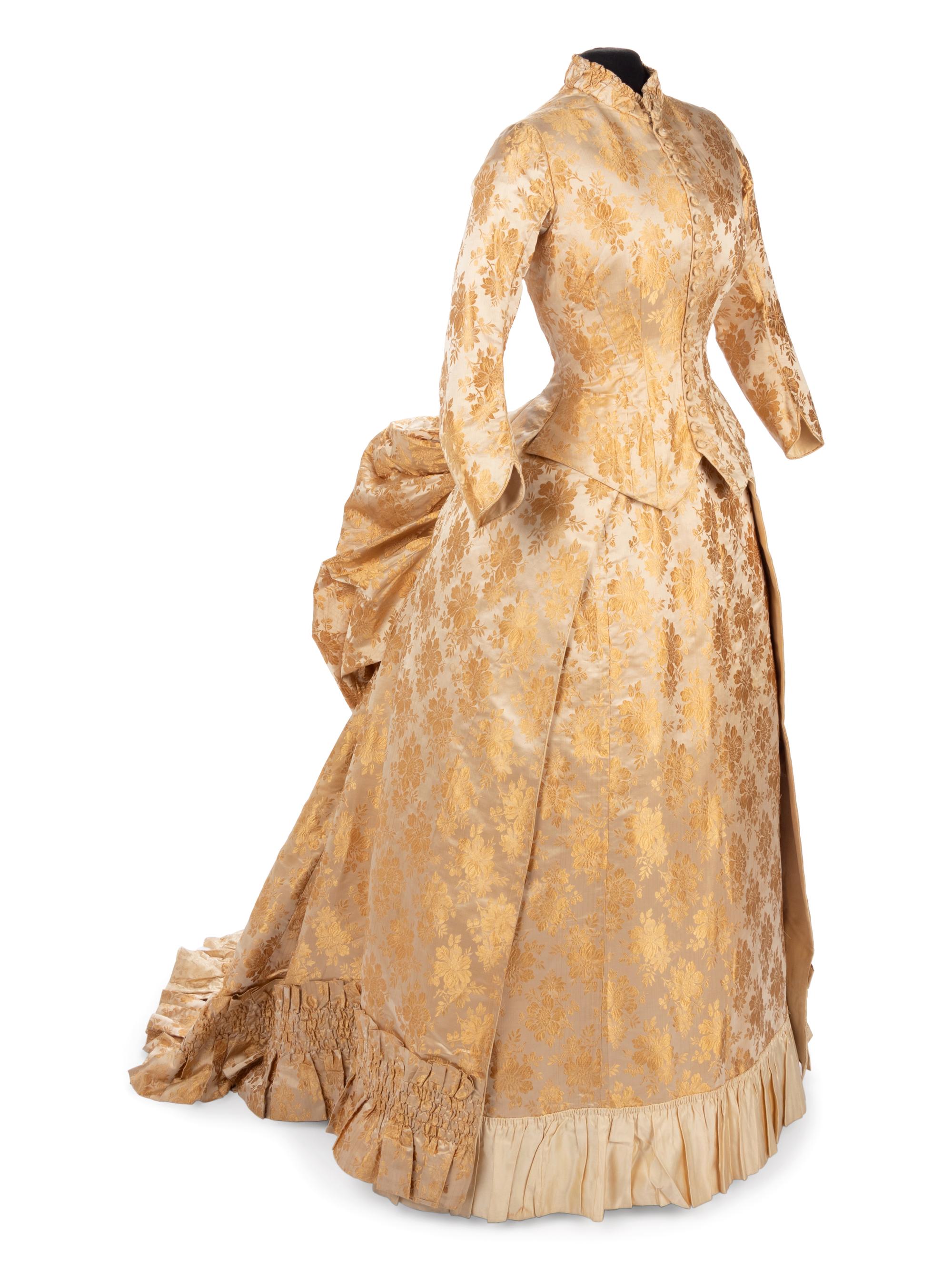 Two-Piece Bustle Dress, 1880s