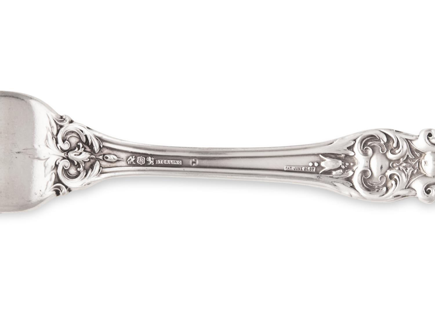 An American Silver Flatware Service