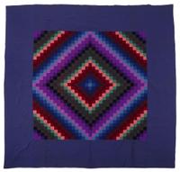 Amish pieced "Sunshine and Shade" quilt pennsylvania, 20th century