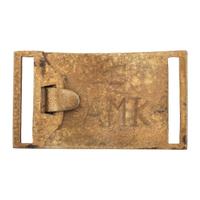 US Model 1851 Enlisted Sword Belt Plate with Silvered Wreath