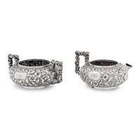 An American Silver Cream and Sugar Set