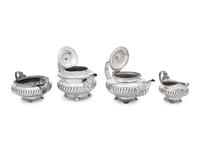 Four Georgian Silver Hollowware Articles