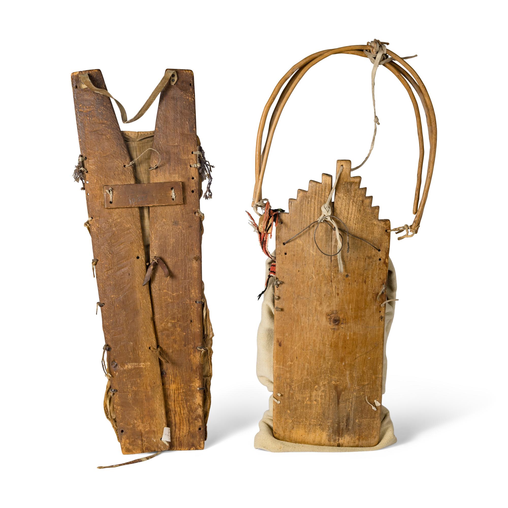 Pueblo and Navajo Cradleboards