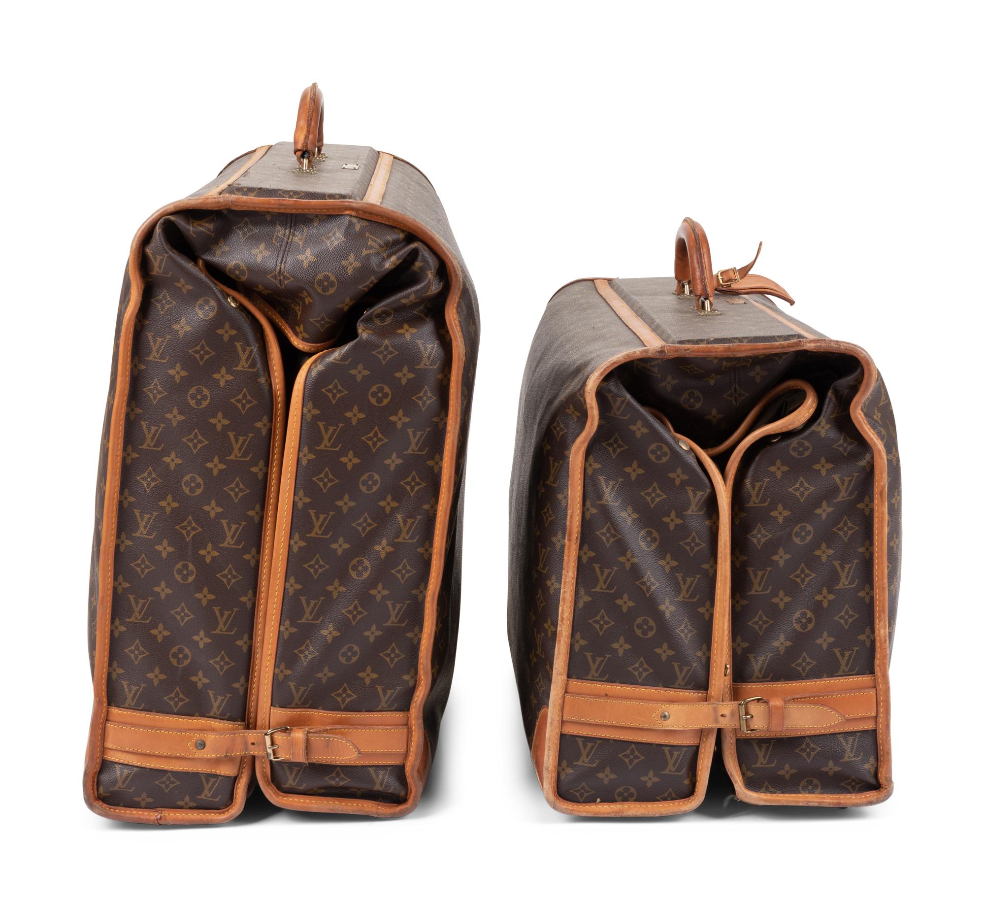Two Louis Vuitton Luggage Pieces, 1980-90s