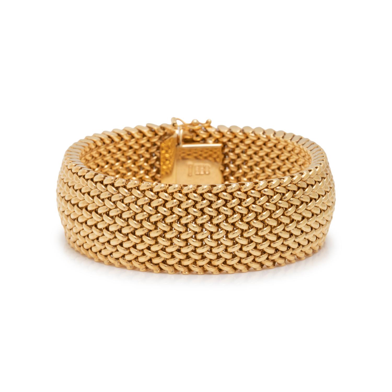 YELLOW GOLD BRACELET