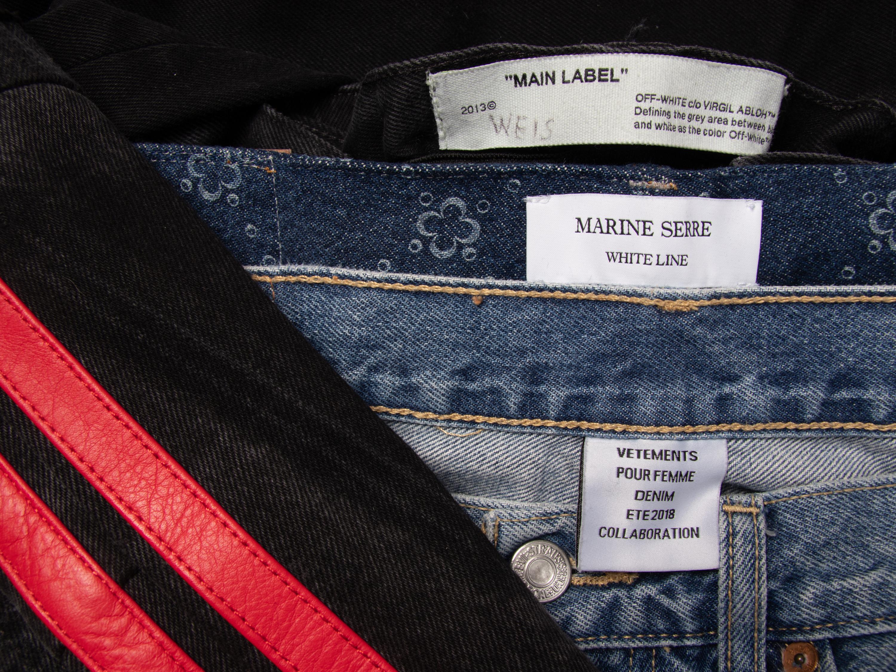 Four Pairs of Contemporary Designer Jeans