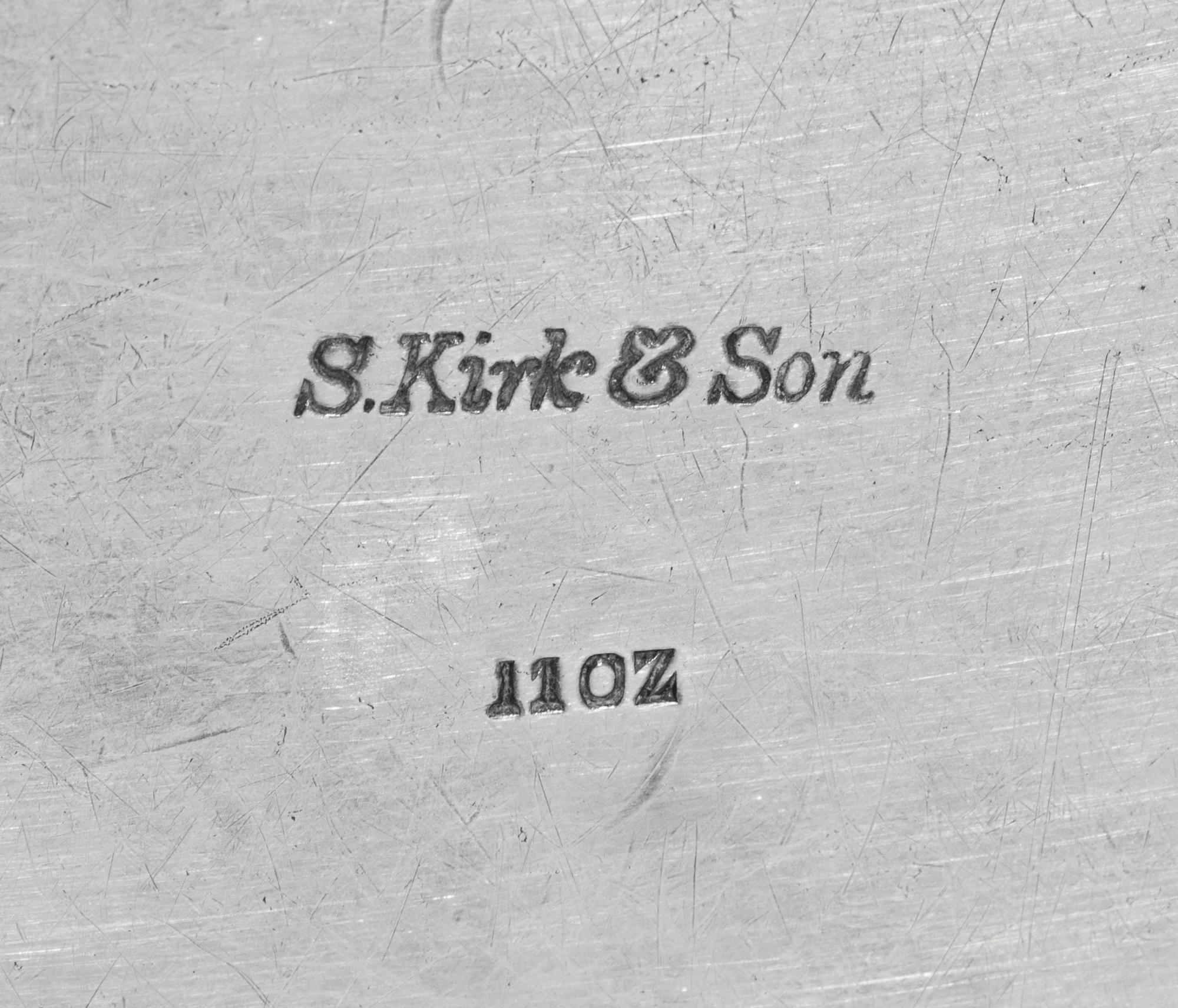 An S. Kirk and Son Silver Serving Bowl