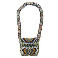 Kickapoo and Meskwaki Loom Beaded Charm Bags
